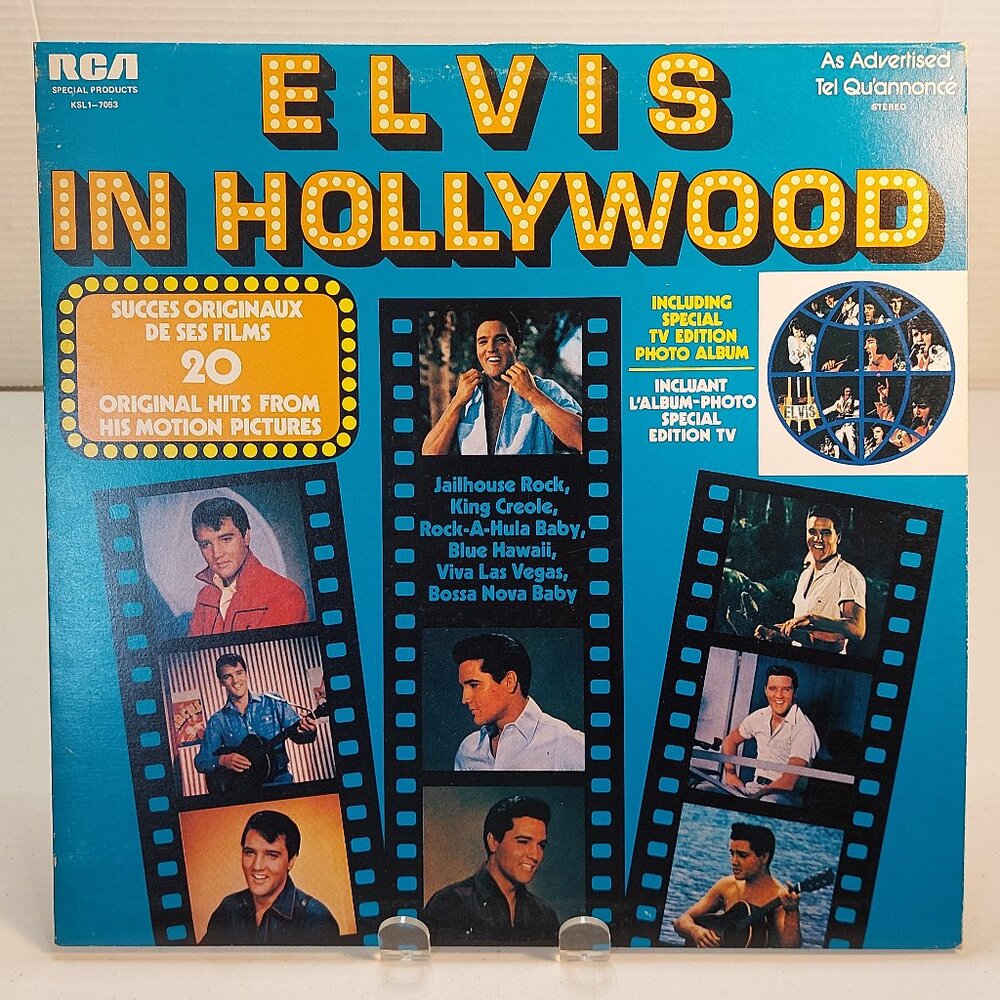 Elvis Presley ~ Elvis In Hollywood (Vinyl LP, 1977)
